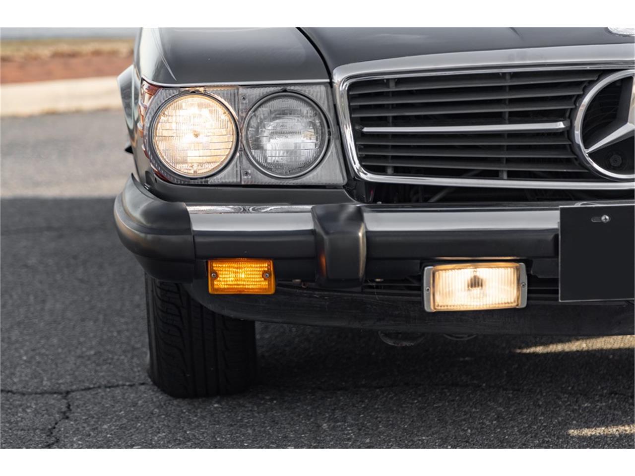 Mercedes-benz-380sl-1985-Gray-Gray-Blue-2