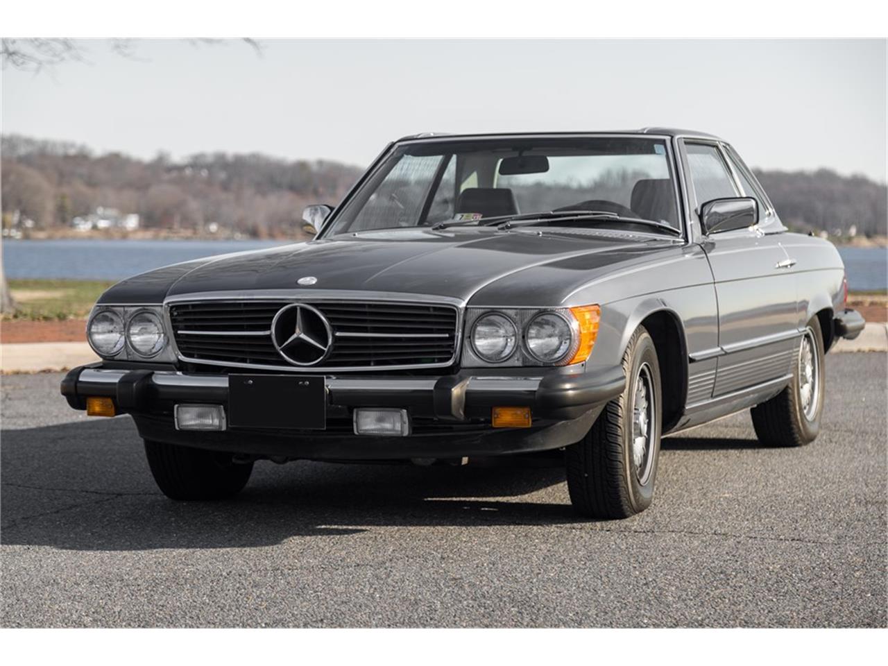 Mercedes-benz-380sl-1985-Gray-Gray-Blue-53