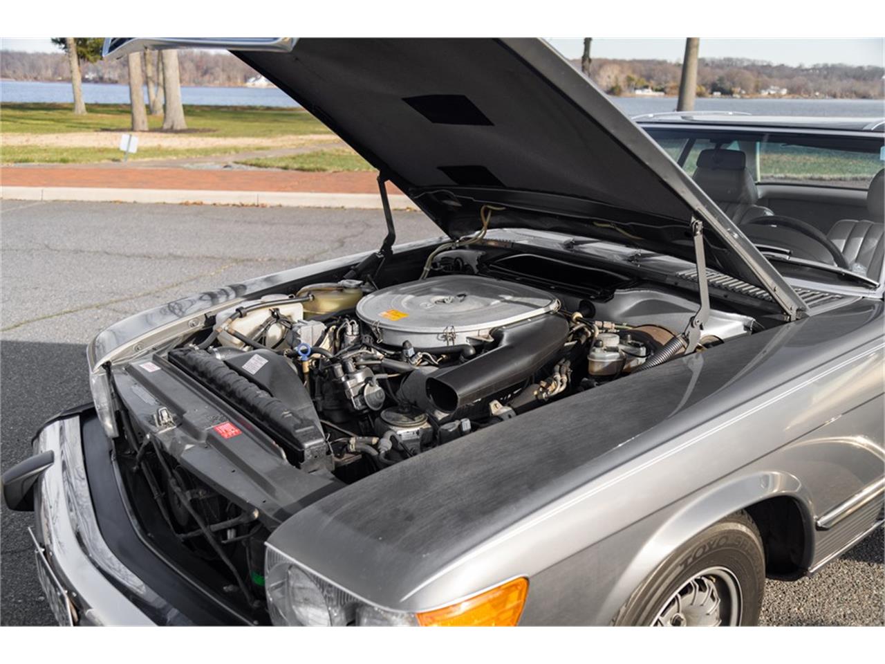 Mercedes-benz-380sl-1985-Gray-Gray-Blue-57