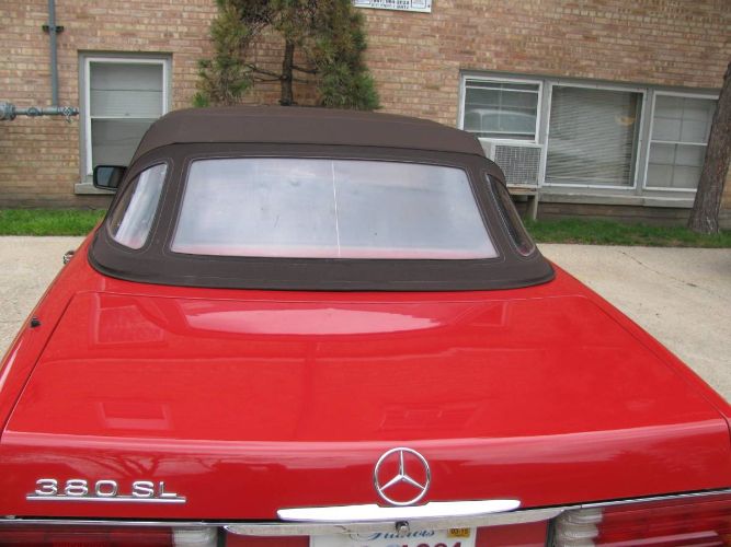 Mercedes-benz-380sl-1985-Red-Brown-4