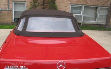 Mercedes-benz-380sl-1985-Red-Brown-4