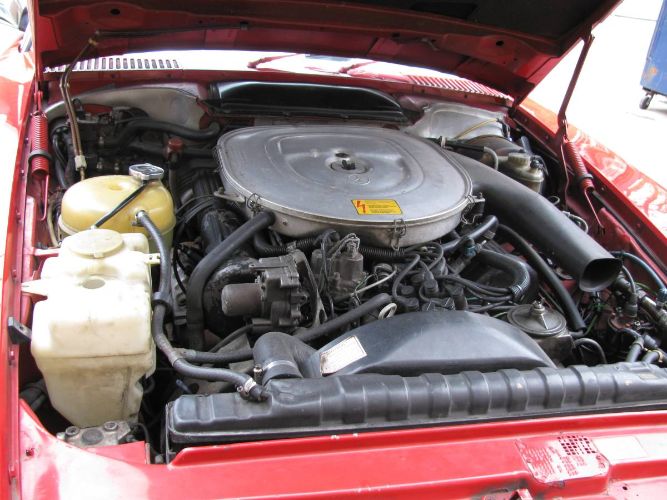 Mercedes-benz-380sl-1985-Red-Brown-5