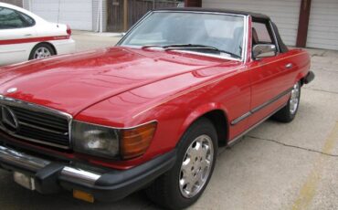 Mercedes-benz-380sl-1985-Red-Brown-7