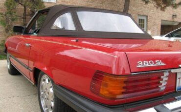 Mercedes-benz-380sl-1985-Red-Brown-8
