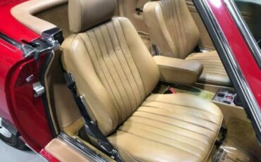 Mercedes-benz-380sl-1985-Red-Tan-12