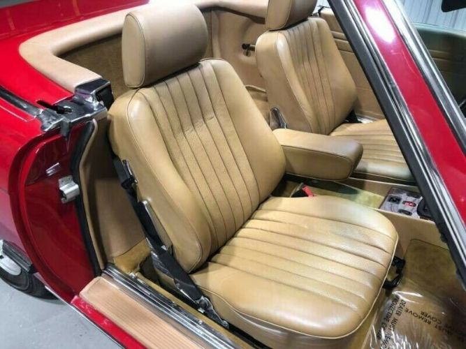 Mercedes-benz-380sl-1985-Red-Tan-12