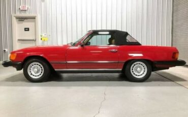 Mercedes-benz-380sl-1985-Red-Tan-16