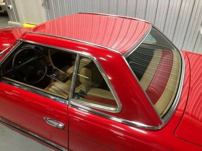 Mercedes-benz-380sl-1985-Red-Tan-20