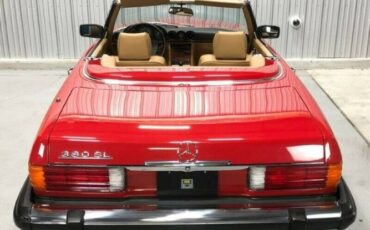 Mercedes-benz-380sl-1985-Red-Tan-22
