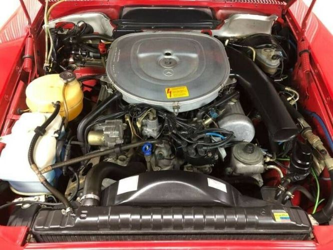 Mercedes-benz-380sl-1985-Red-Tan-4