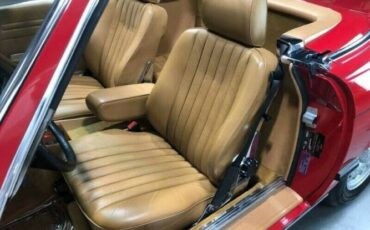 Mercedes-benz-380sl-1985-Red-Tan-8