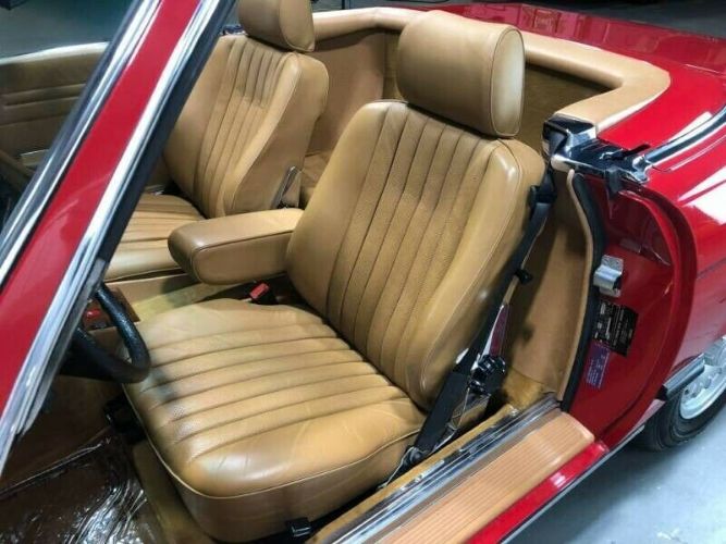 Mercedes-benz-380sl-1985-Red-Tan-8