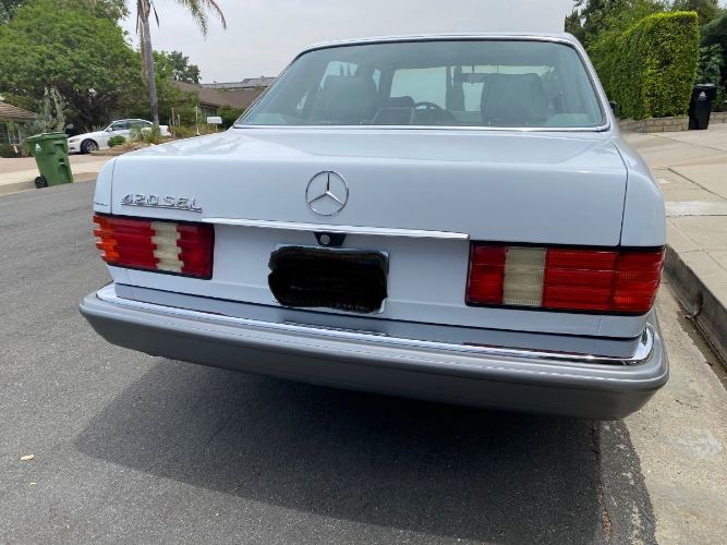 Mercedes-benz-420sel-1986-White-13