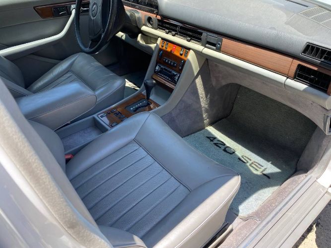 Mercedes-benz-420sel-1986-White-7