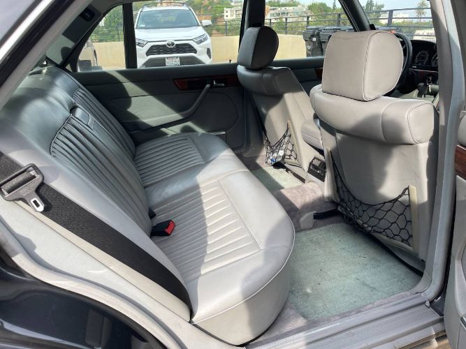 Mercedes-benz-420sel-1987-Charcoal-GraySilver-Leather-13