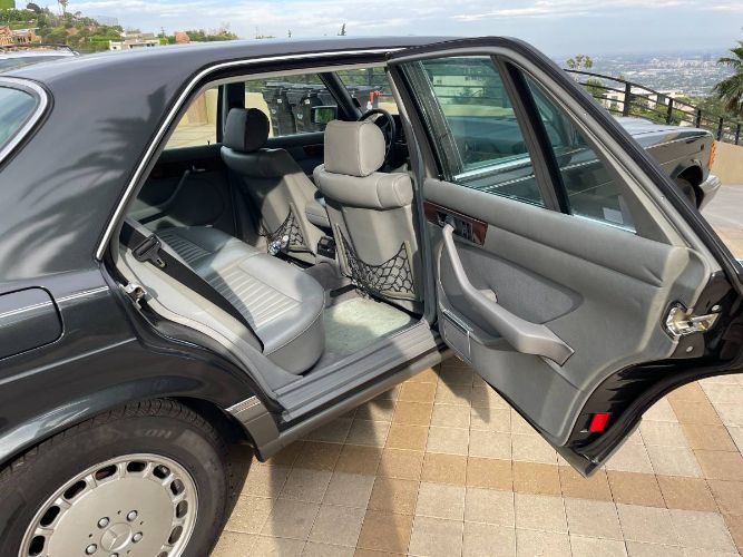 Mercedes-benz-420sel-1987-Charcoal-GraySilver-Leather-14
