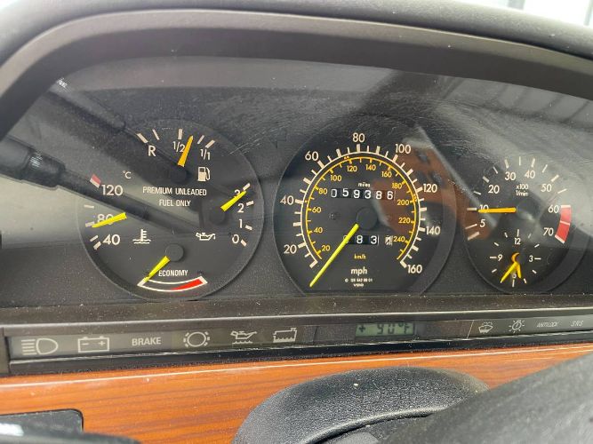 Mercedes-benz-420sel-1987-Charcoal-GraySilver-Leather-2