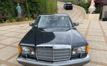 Mercedes-benz-420sel-1987-Charcoal-GraySilver-Leather