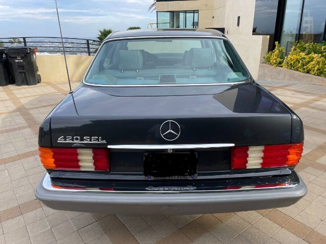 Mercedes-benz-420sel-1987-Charcoal-GraySilver-Leather-4