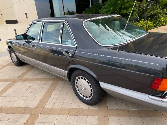 Mercedes-benz-420sel-1987-Charcoal-GraySilver-Leather-7