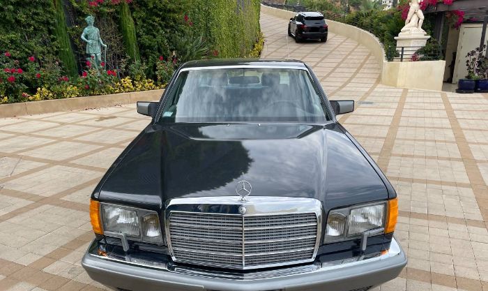 Mercedes-benz-420sel-1987-Charcoal-GraySilver-Leather