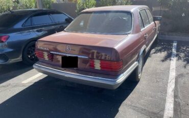 Mercedes-benz-420sel-1987-Red-1