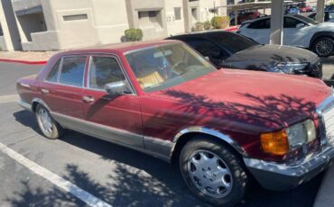 Mercedes-benz-420sel-1987-Red