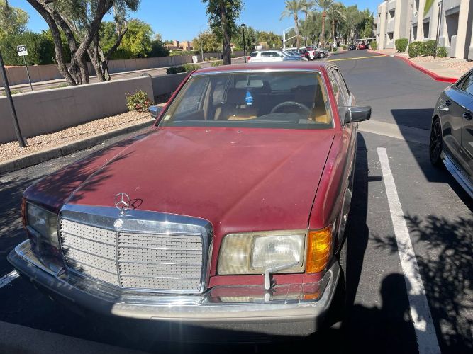 Mercedes-benz-420sel-1987-Red-6