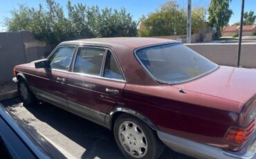 Mercedes-benz-420sel-1987-Red-9