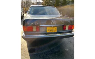 Mercedes-benz-420sel-1989-Black-Burgandy-1