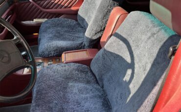 Mercedes-benz-420sel-1989-Black-Burgandy-2