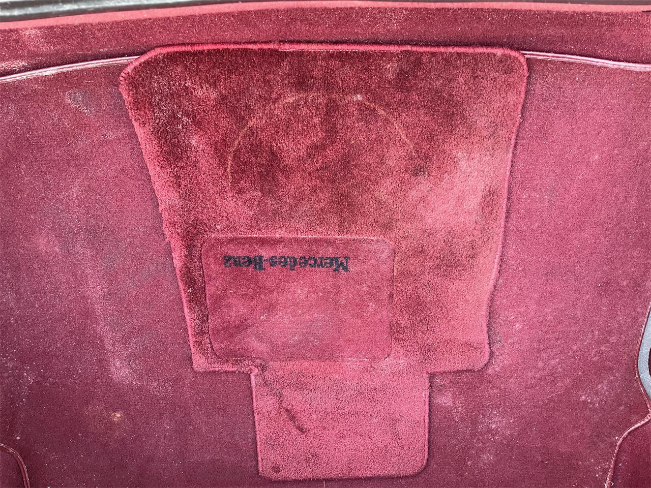 Mercedes-benz-420sel-1989-Black-Burgandy-8