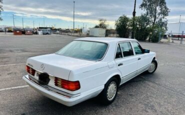 Mercedes-benz-420sel-1991-Blue-White-2