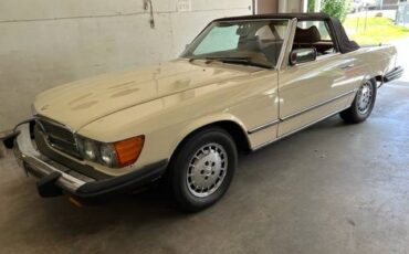 Mercedes-benz-450-sl-1977-yellow-1
