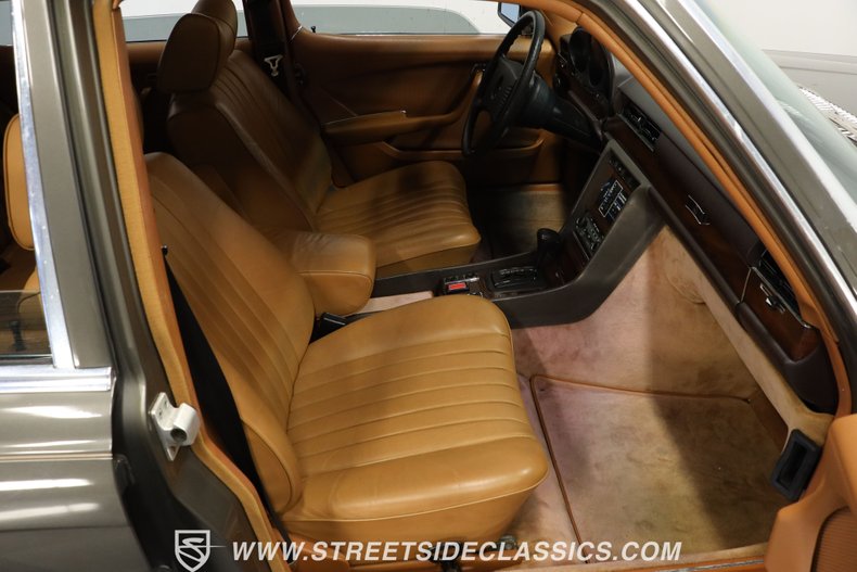 Mercedes-benz-450sel-1979-Dark-Gray-Metallic-Saddle-Tan-10