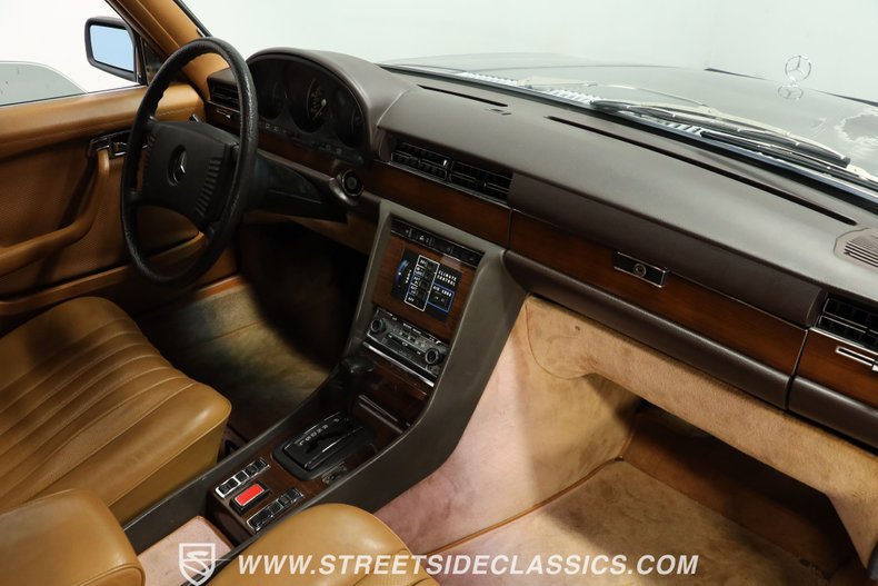 Mercedes-benz-450sel-1979-Dark-Gray-Metallic-Saddle-Tan-11