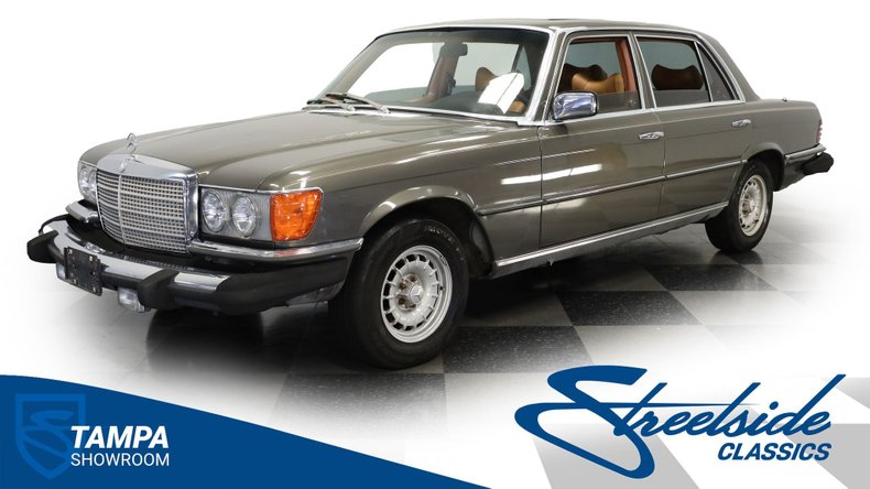 Mercedes-benz-450sel-1979-Dark-Gray-Metallic-Saddle-Tan-12