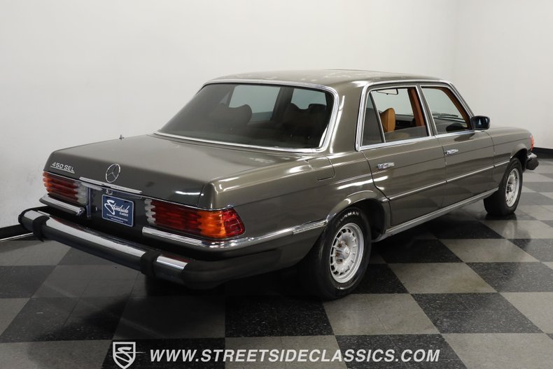 Mercedes-benz-450sel-1979-Dark-Gray-Metallic-Saddle-Tan-20
