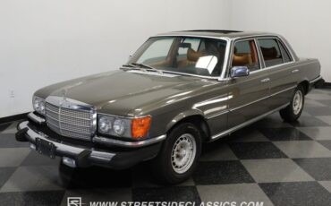 Mercedes-benz-450sel-1979-Dark-Gray-Metallic-Saddle-Tan-27