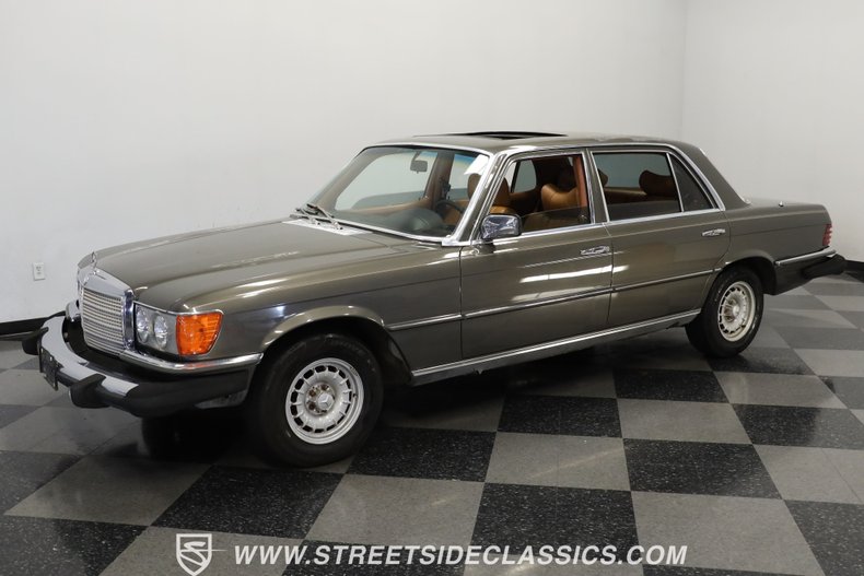 Mercedes-benz-450sel-1979-Dark-Gray-Metallic-Saddle-Tan-3