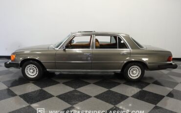 Mercedes-benz-450sel-1979-Dark-Gray-Metallic-Saddle-Tan