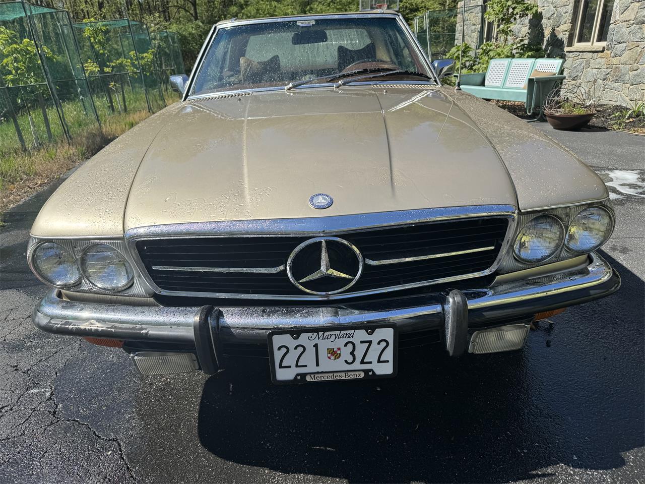 Mercedes-benz-450sl-1973-Metallic-Gold-Sable-Brown-6
