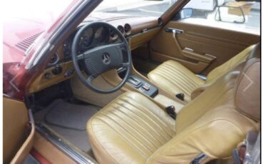 Mercedes-benz-450sl-1975-Red-Tan-5