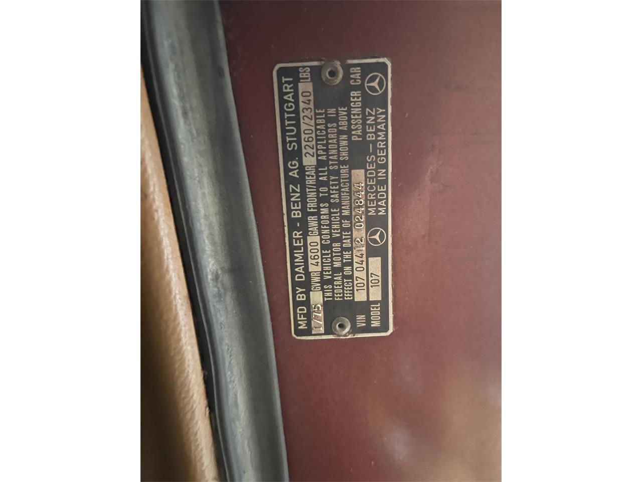 Mercedes-benz-450sl-1975-Red-Tan-8