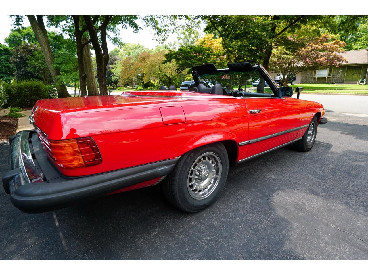 Mercedes-benz-450sl-1977-Red-Black-16