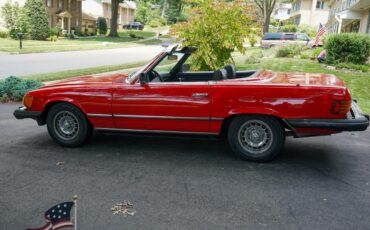 Mercedes-benz-450sl-1977-Red-Black-2