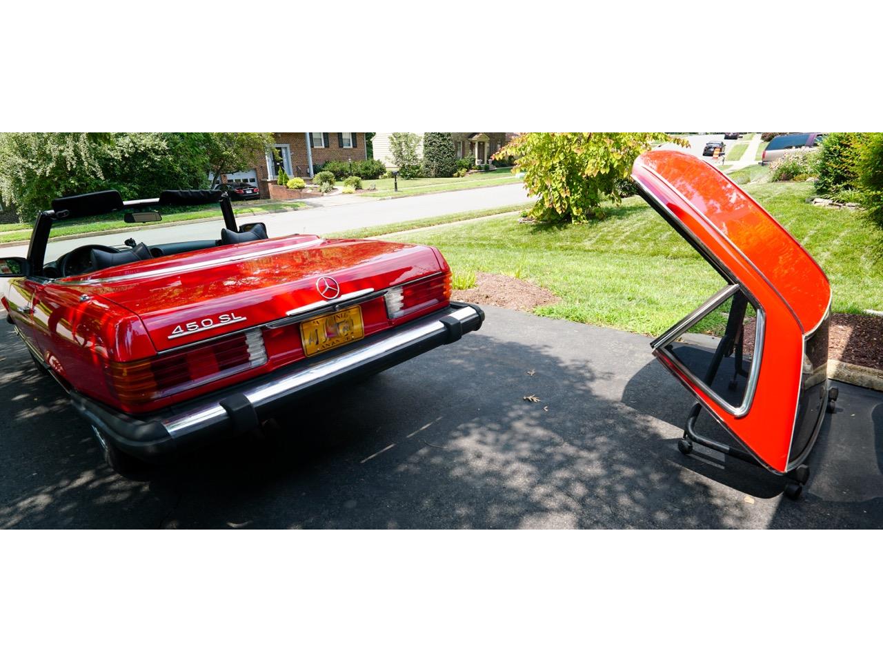 Mercedes-benz-450sl-1977-Red-Black-22