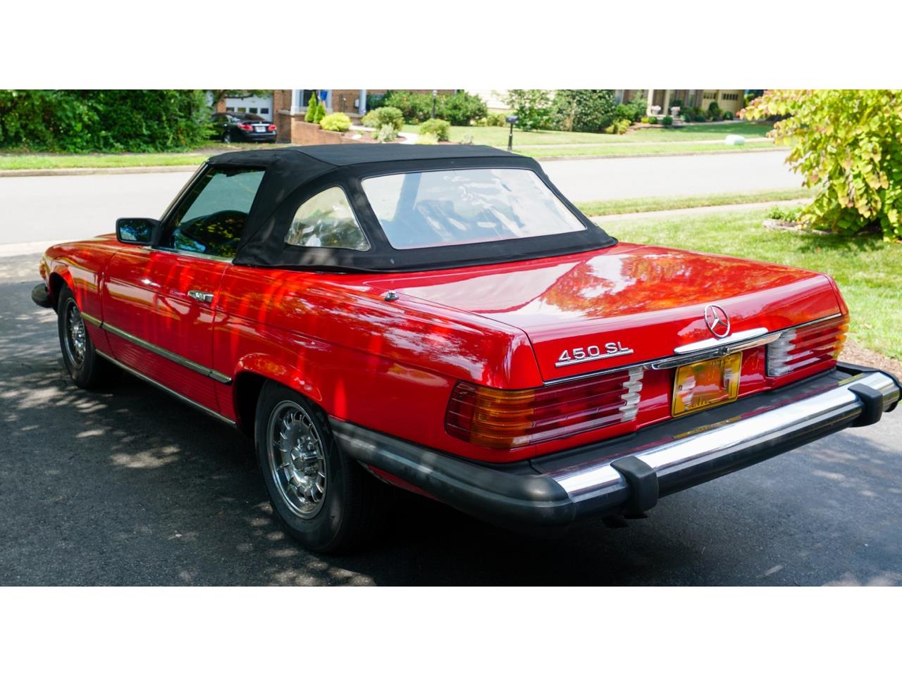 Mercedes-benz-450sl-1977-Red-Black-3