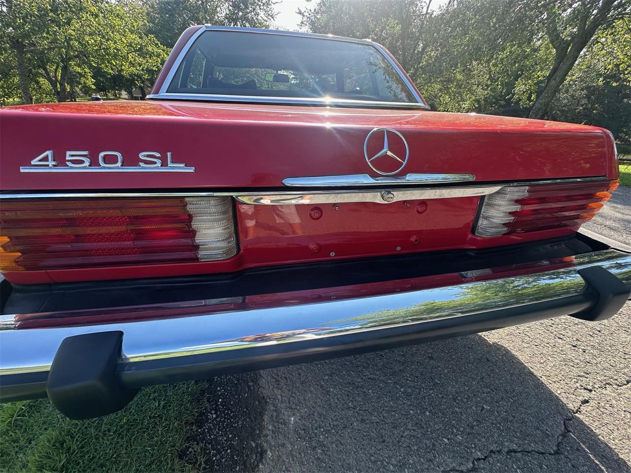 Mercedes-benz-450sl-1979-Red-Black-1