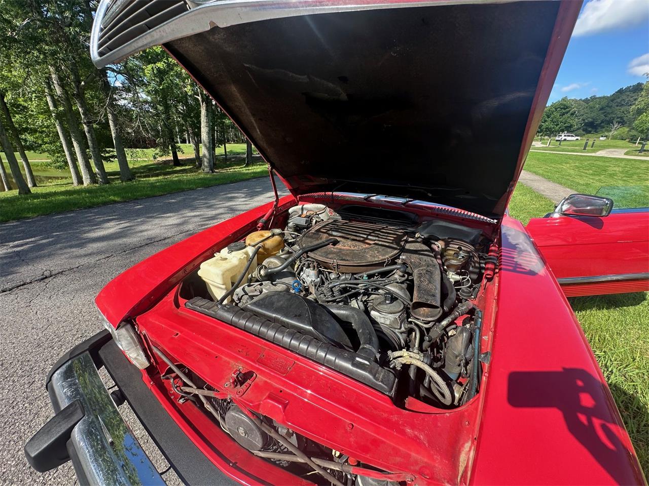 Mercedes-benz-450sl-1979-Red-Black-12